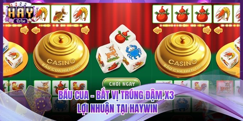 Bầu Cua - Bắt Vị Trúng Đậm X3 Lợi Nhuận Tại HAYWIN