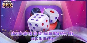 Cách Dò Cầu Tài Xỉu Bất Bại Ăn Trọn 99% Tiền Cược Tại HAYWIN