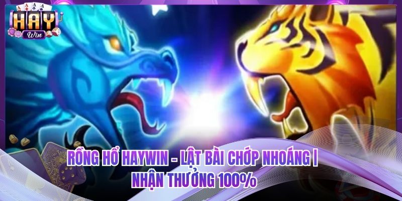Rồng Hổ HAYWIN - Lật Bài Chớp Nhoáng | Nhận Thưởng 100%