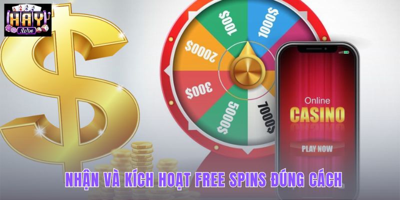 Quy trình nhận Free Spins theo đúng trạng thái tài khoản