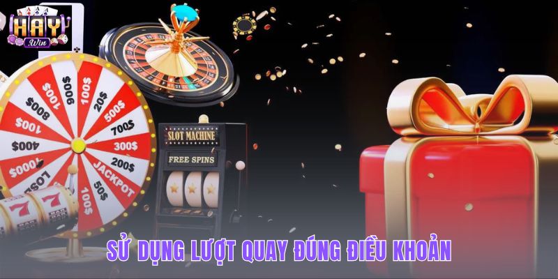 Lượt quay hợp lệ theo đúng slot và điều khoản