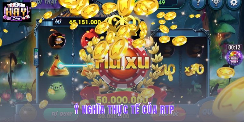 RTP cao thấp và khác biệt kỳ vọng hoàn trả